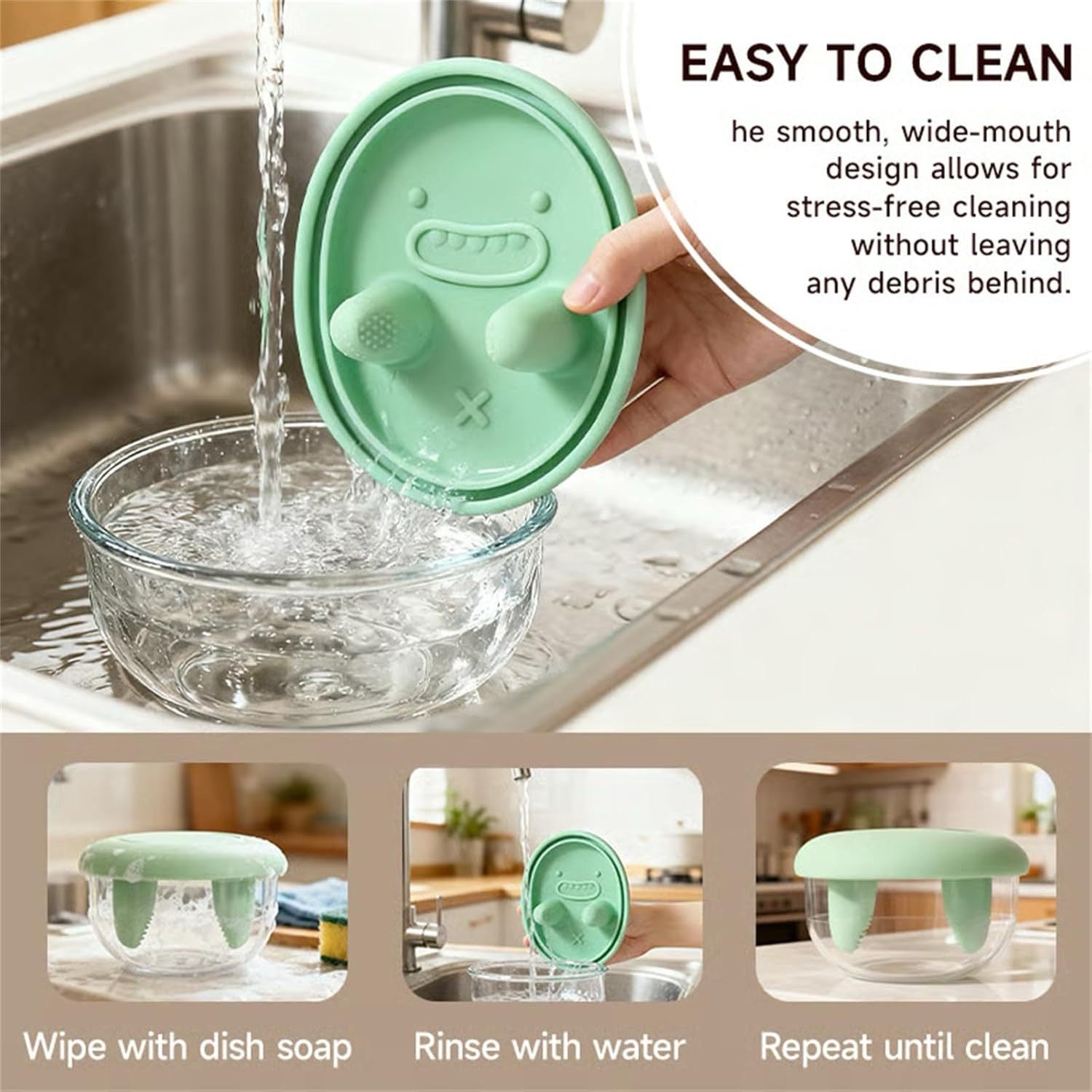 KUBOZN® No-Mess Snack Box