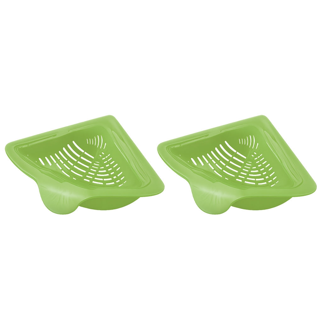 KUBOZN® TwistClean Magnetic Corner Drain Basket