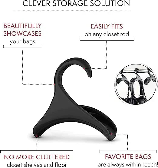 👜KUBOZN® Handbag Organizer with Hooks – Prevents Damage & Keeps Bags in Shape 💼