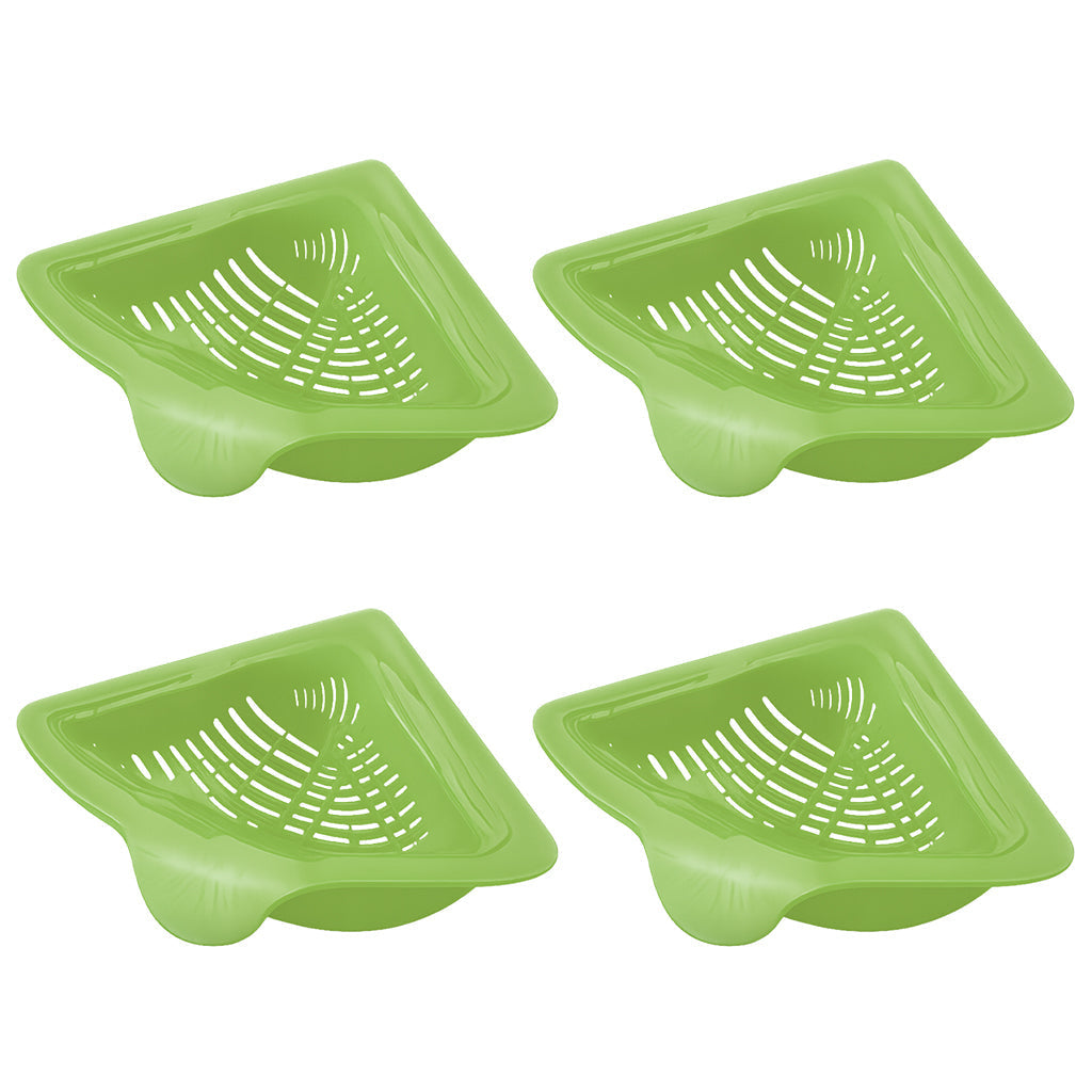 KUBOZN® TwistClean Magnetic Corner Drain Basket