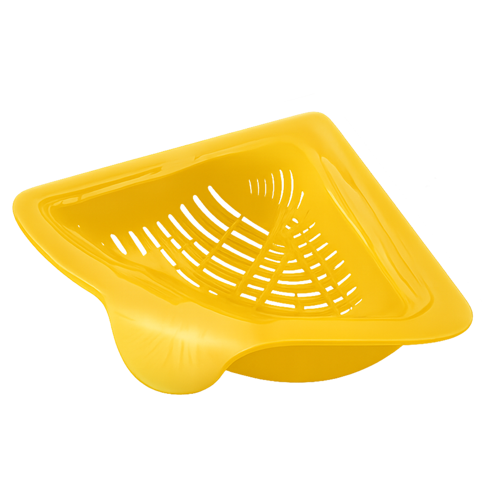 KUBOZN® TwistClean Magnetic Corner Drain Basket