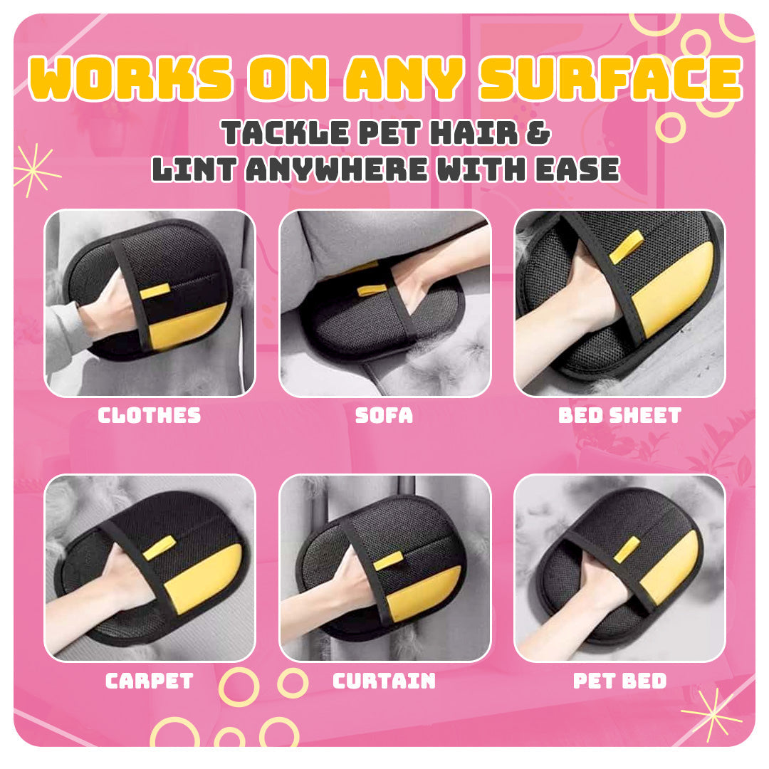 KUBOZN® Pet Hair Remover Electrostatic Gloves