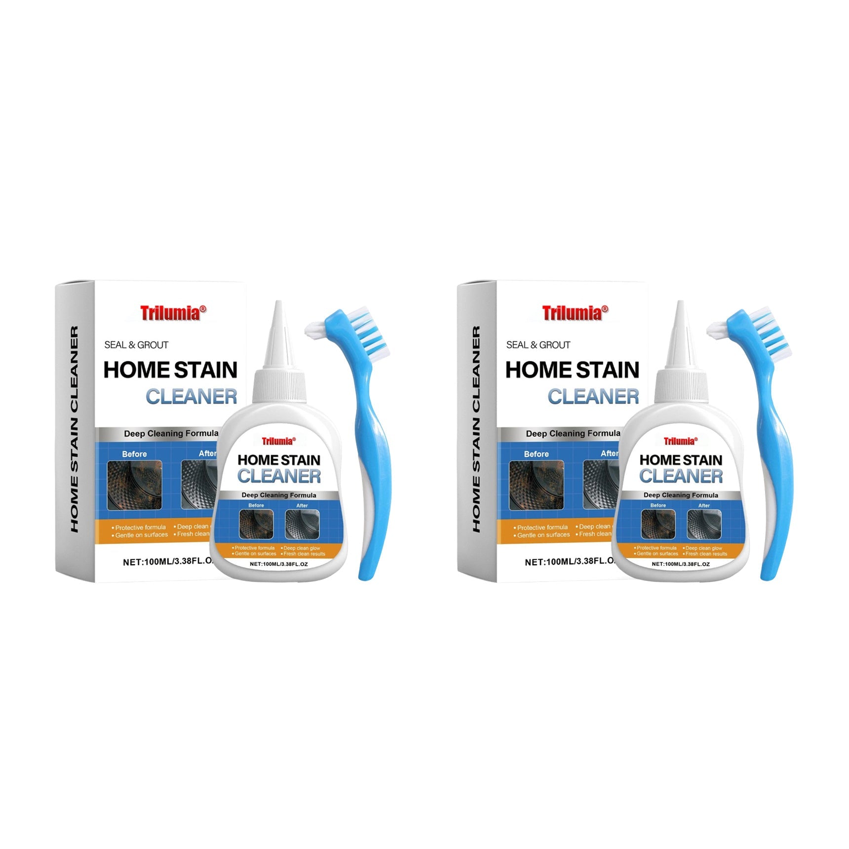 🏠 Trilumia® Mold Removal Gel💦Heavy Duty Formula, Multi-Surface Cleaner & Works on Shower & Tile