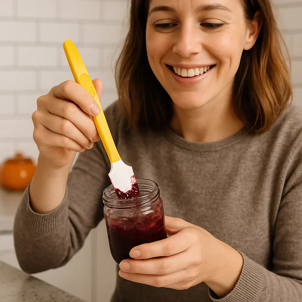 KUBOZN® Multifunctional Heat-Resistant Mini Silicone Spatula